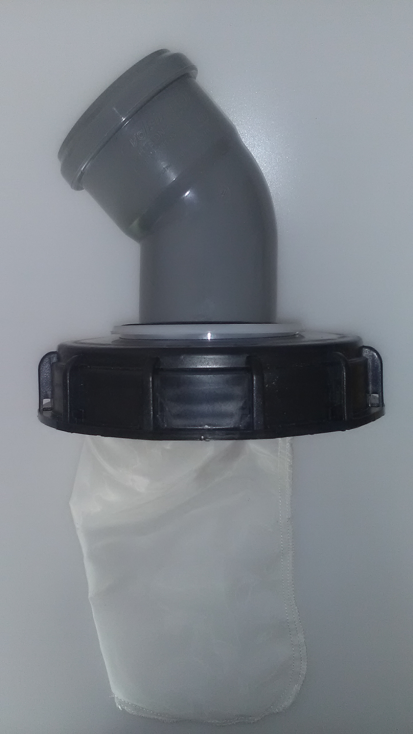 (Bild für) IBC DECKEL mit FILTER NYLON AUSWASCHBAR-DN 150 Ø 45° Dom-Deckel-